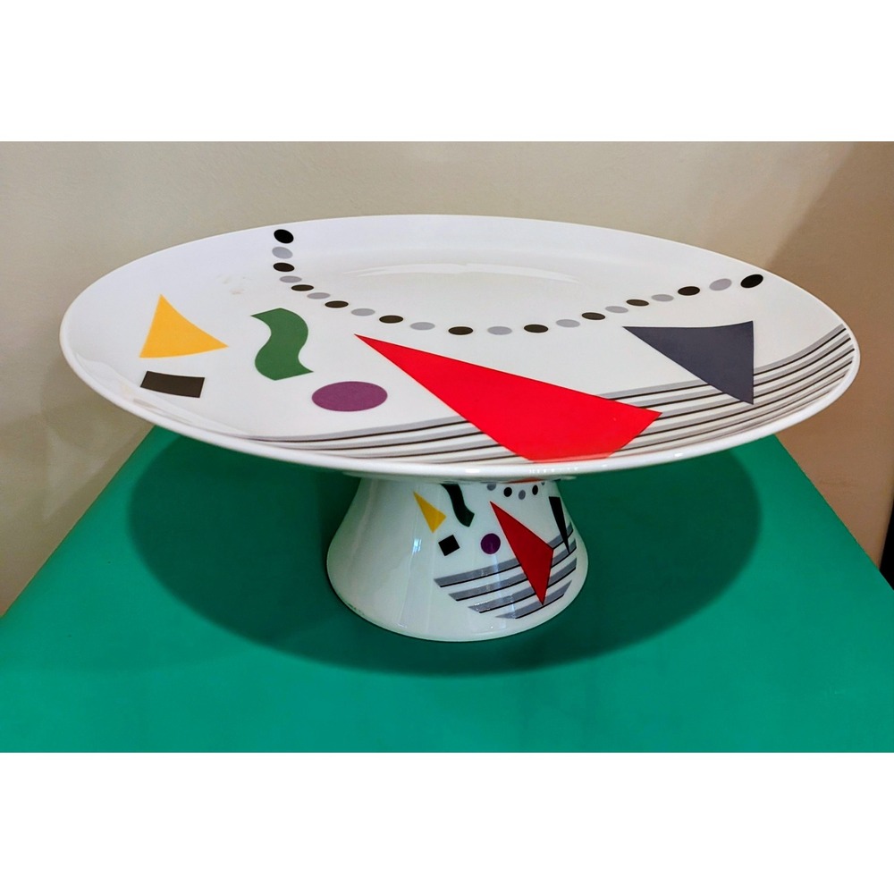 Kato Kogei Japan Vintage Pedestal Cake Plate "Alpha 3"